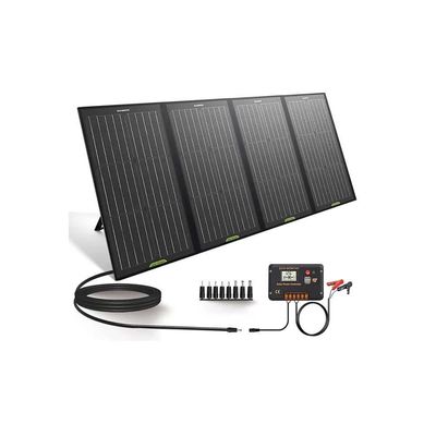 Kit de painéis solares dobráveis de 60 watts para trailer de acampamento de RV e necessidades de energia de emergência