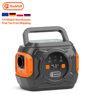 320W Fornecedor de energia de emergência portátil de grande capacidade com tempo de carregamento completo rápido de 4-5 horas