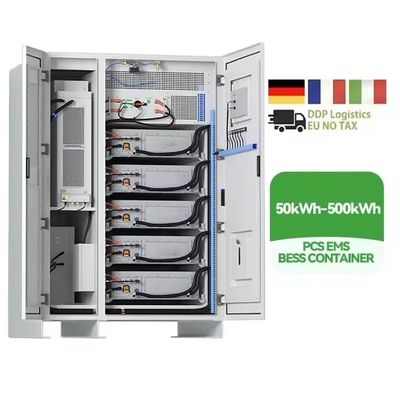 Fora do líquido da grade 3500kg que refrigera 100KW sistema de bateria exterior completo 215KWh ESS