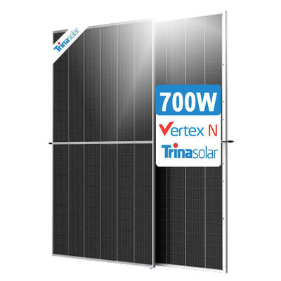 Painel solar de módulo monocristalino Trina para aplicações bifaciais 575W 580W 590W 595W