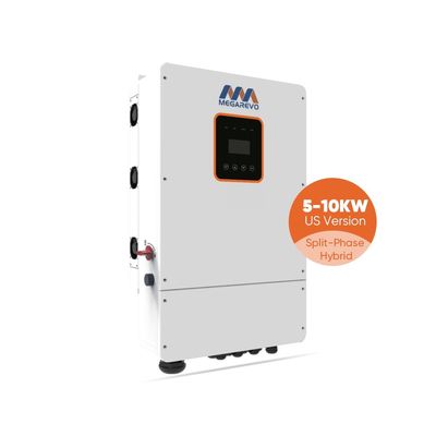 Display LCD Megarevo Inverter híbrido R5KLNA 8kw 10kw Inverter solar de fase dividida fora da rede