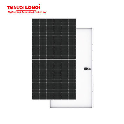 Longi 570w Nível 1 painéis solares com 3,2 mm vidro de ferro temperado e caixa de junção IP68