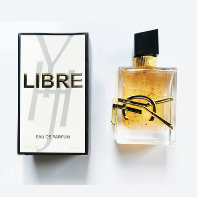 Primeiro Amor do Coração 50ml Eau de Parfum Feminino Fragrância de Rosa Fresca Duradoura Parfum de Água Desenfreada em Frasco Elegante