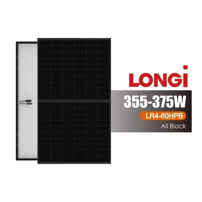 TAINUO Longi Himo 4m LR4-60HPB All Black Mono Panel Solar 365W 370W 375W módulo fotovoltaico solar