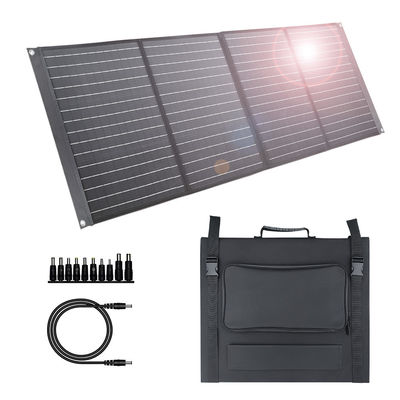 Viagem 160w Modulo de painel solar dobrável Tensão máxima de potência Vmpp 20,9V-19,8V