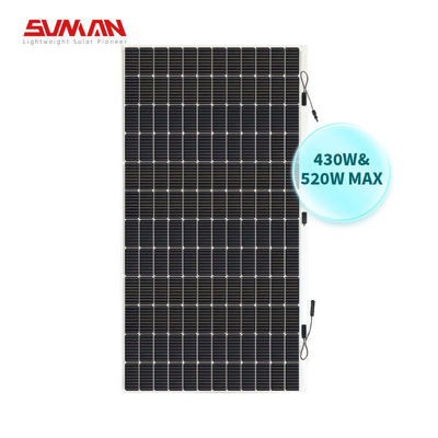 Máxima potência 430W/520W Painel Solar Monocristalino 100W 300W 330W 350W 400W 500W 1000W