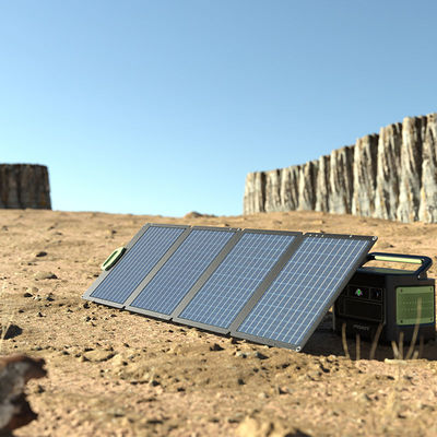 Outdoor Solar Power 60w painel solar dobrável com faixa de tensão máxima de potência 20,9V-19,8V