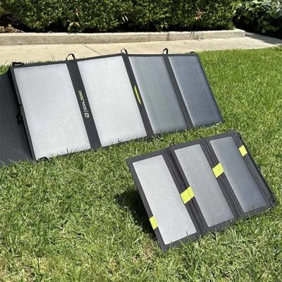 Kit de painéis solares dobráveis de 60 watts para trailer de acampamento de RV e necessidades de energia de emergência