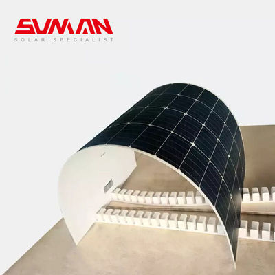 12V 2000W 1000W 450W Painéis solares de película fina 166mmx166mm Tamanho da célula