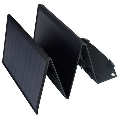 Solução de acampamento de gerador solar portátil 50W 100W painel solar para carregamento rápido e fácil