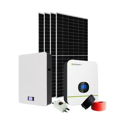 8KW 6KW 5KW 15KW 20KW Off Grid 10KW Sistemas de energia solar para residências Frequência de saída 50Hz
