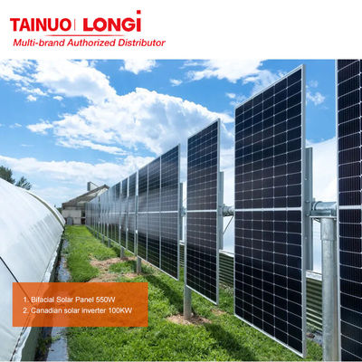 Longi Hi-Mo 6 Cientista V2 Painel Solar LR5-72HTH 590W 595W 600W Painéis de módulos solares PV