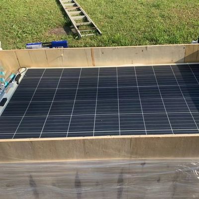 Eficiência do painel 20,4% ETFE Painel solar flexível 520W para Sunman Energia Renovável