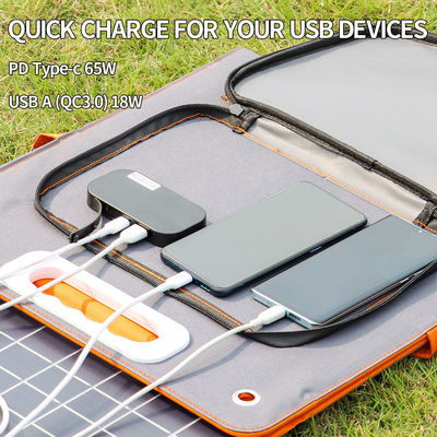 FF Flashfish Painel solar dobrável de 200W Painel solar dobrável de 60W À prova de intempéries