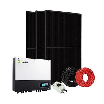 110V-240V 10KW 12KW 15KW 20KW 25KW 30KW Sistema Solar Completo na Rede para Residenciais