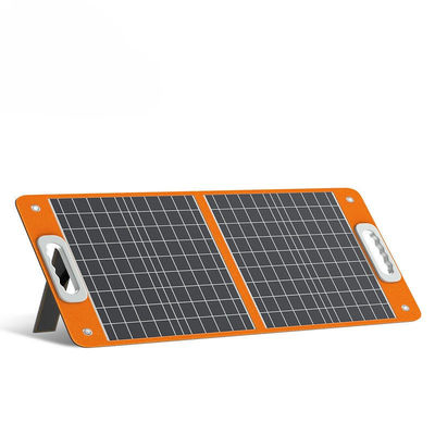 Painéis solares de silício monocristalino dobráveis de 60W, leves e portáteis para uso ao ar livre
