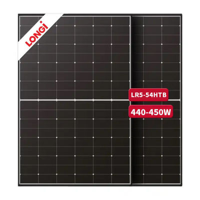 440W Longi Hi-mo 6 LR5-54HTB Modulo Solar PV Painel Modulo Solar com Tecnologia N-TYPE
