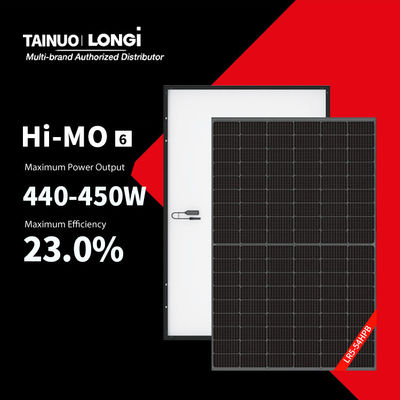 440W Longi Hi-mo 6 LR5-54HTB Modulo Solar PV Painel Modulo Solar com Tecnologia N-TYPE