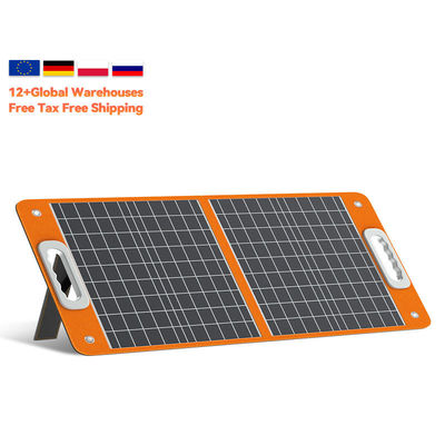 Kit de painel solar dobrável impermeável 100w 200w para estação de energia de bateria 12V 24V OEM