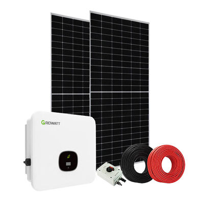10Kw 20Kw 30kwh Sistema Solar Pv Kit de Energia Solar Na Grade Sistema de Gerador Solar Híbrido