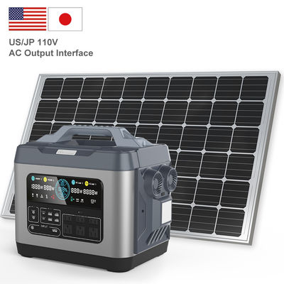 Saída DC USB TypeC Lâmpadas de charutos Estação de energia solar DC para acampamento ao ar livre e casa