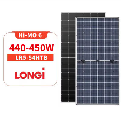 LR5-54HTB 440-450M Full Black Hi Mo 6x módulo fotovoltaico 440W 450 Watt 445W painel solar para telhado doméstico