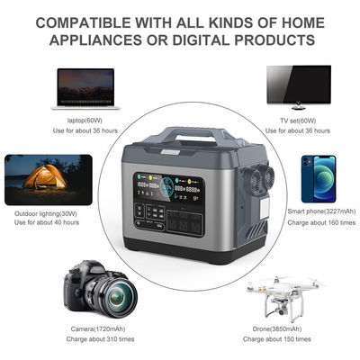 Controlador MPPT 3000W Armazenamento de energia Carregador de bateria de acampamento para backup de gerador solar