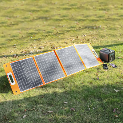 100W 40W painel solar dobrável à prova de poeira saída USB para acampamento 3.2KG