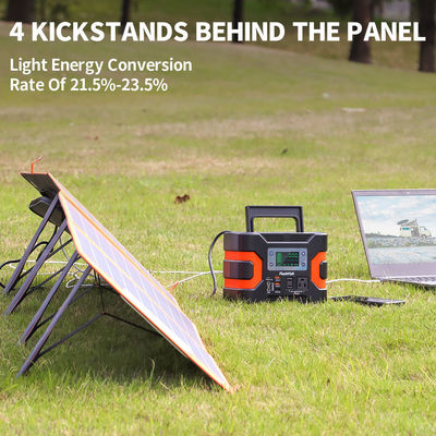 100W 40W painel solar dobrável à prova de poeira saída USB para acampamento 3.2KG