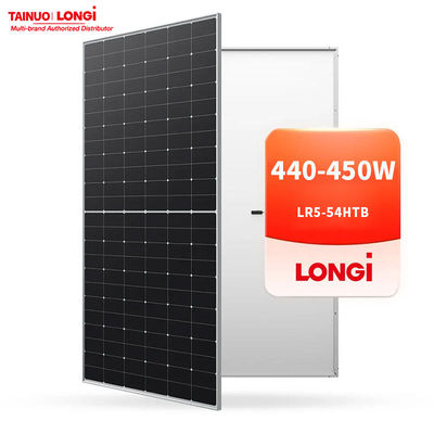 182mmx182mm PERC Cell Longi 450W Painel Solar Monocristalino Economia de Energia para Casa