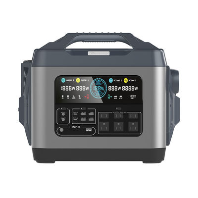 LiFeO4 Lithium Ion Battery Power Station 3200Wh para casa de acampamento ao ar livre