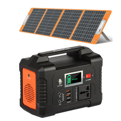 Gerador de energia solar de 220 V Bateria de íons de lítio e potência de saída de 110-240 V para uso externo