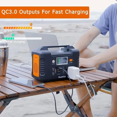 Gerador de energia solar de 220 V Bateria de íons de lítio e potência de saída de 110-240 V para uso externo