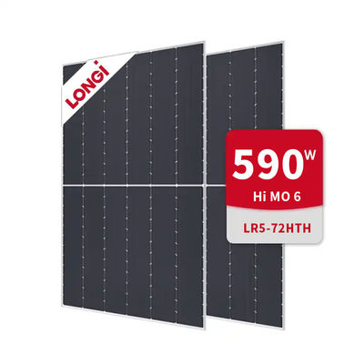 LR5-72HTH 595M 590W 595W 600W Painel solar para sistema de energia solar Primeiro ano decaimento 1,5%