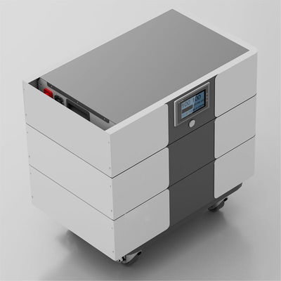 52KG Bateria LiFePO4 empilhável de 48V Portão de comunicação RS485 para sistema solar doméstico
