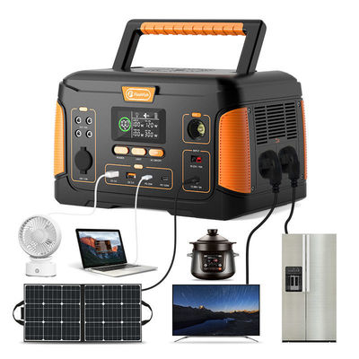 Estação de energia portátil de 300W 1000W 220V para carregamento sem fio 15W 932.4WH Capacidade nominal