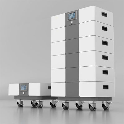 LFP Lithium Ion 51.2V 100Ah 5kWh 10kWh 200Ah 20kWh Sistema inteligente de armazenamento de energia