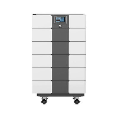 Instalação no chão Bateria solar empilhável de 51.2V 100Ah para sistema LiFePo4 de baixa tensão
