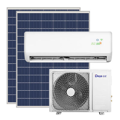 Conjunto de temporizador Ar condicionado a energia solar OFF GRID DC 48V split híbrido portátil