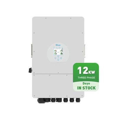 Deye 5/6/8/10/12K-SG04LP3 2 MPPT inversor solar híbrido para instalações de 422/658/281mm