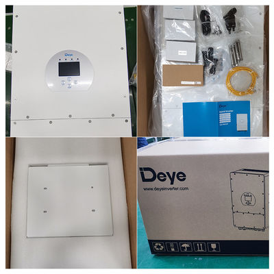 Deye 5/6/8/10/12K-SG04LP3 2 MPPT inversor solar híbrido para instalações de 422/658/281mm