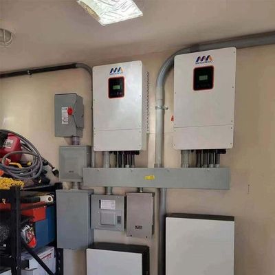 13A Corrente de saída Inverter híbrido solar 10KW com função paralela IP 65 Megarevo R8KLNA