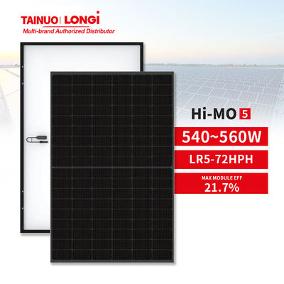 LR5-72HPH 535M 535w 540w 550w Módulo fotovoltaico solar monocelular de meia célula com tolerância de potência 0-3%