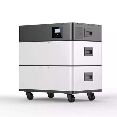 Modular empilhável 51.2v Lifepo4 Iões de Lítio Sistema Solar Doméstico 6000 Times 208Ah Bateria de Armazenamento de Energia