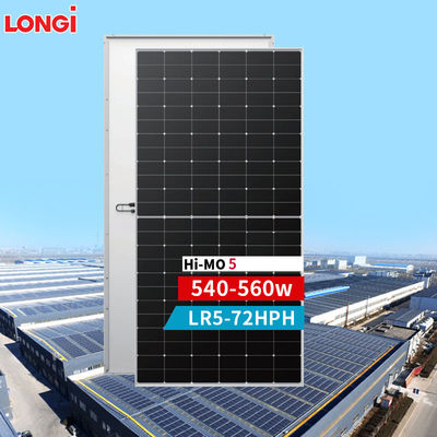 LR5-72HPH 535M 535w 540w 550w Módulo fotovoltaico solar monocelular de meia célula com tolerância de potência 0-3%