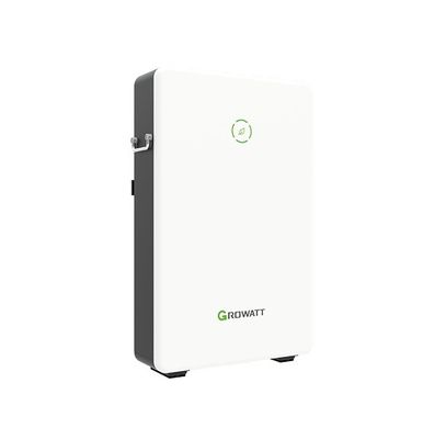 Círculo profundo Lifepo4 bateria de lítio Growatt 51.2V 6.5kWh GBLI6532 série montada na parede