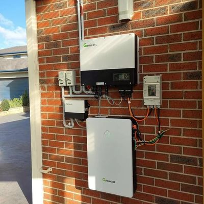 Home Bateria de iões de lítio de 51.2 V com material de ânodo LFP e proteção BMS incorporada