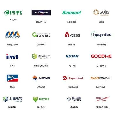 Potência nominal 100 KVA Bateria de armazenamento do sistema solar comercial para ligação fora da rede