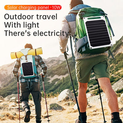 Carregador de painel solar portátil Carregador de bateria multifuncional de 48 V para acampar e viajar