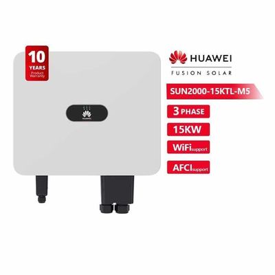 565 * 595 * 263mm 12kW 3-Phase Grid Tie Inverter Solar SUN2000-12KTL-M5 com 2 cordas MPPT